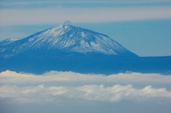 Zdjęcie z Hiszpanii - ośnieżony El Teide