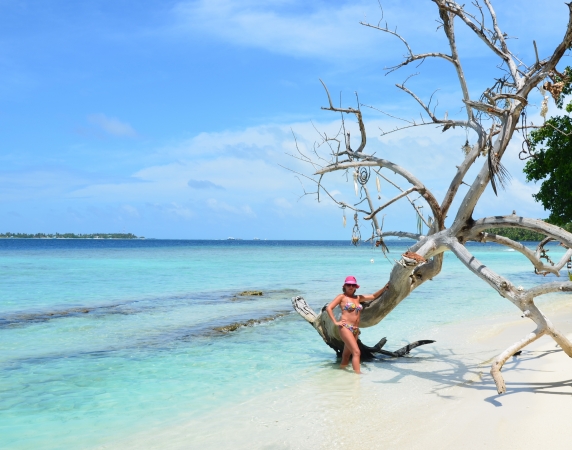 Zdjęcie z Malediw - w Biyadhoo resort