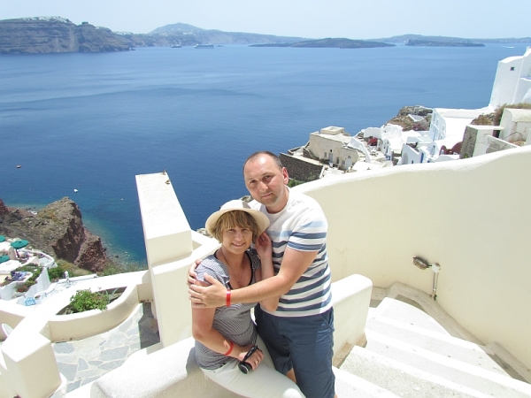 Zdjecie - Grecja - Santorini - Oia, Fira, Perissa