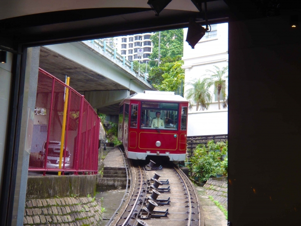 Zdjęcie z Chińskiej Republiki Ludowej - Kolejka na Victoria Peak