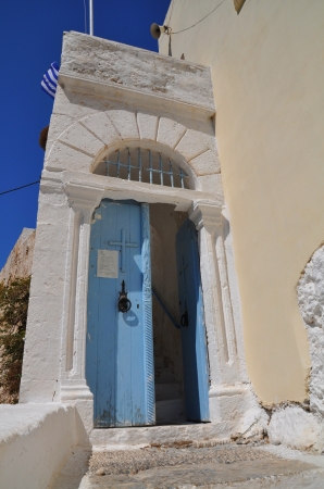 Zdjęcie z Grecji - wejście do klasztoru