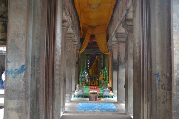 Zdjęcie z Kambodży - Angkor Wat, wnetrza