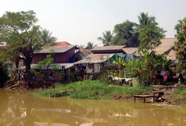 Zdjęcie z Kambodży - Nad Siem Reap River