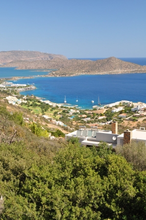 Zdjęcie z Grecji - widok na Eloundę we wschodniej części Krety