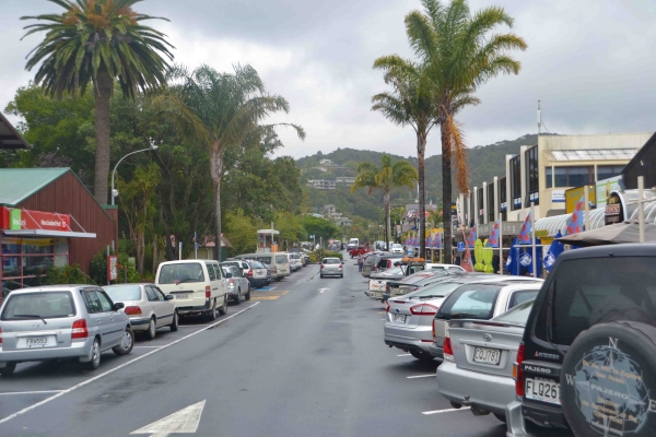 Zdjęcie z Nowej Zelandii - Williams Road - glowna ulica Paihia