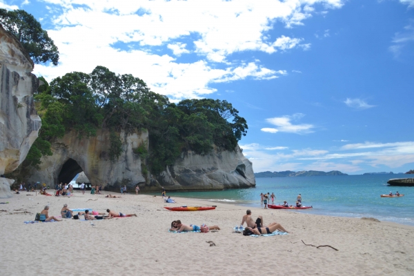 Zdjęcie z Nowej Zelandii - Cathedral Cove