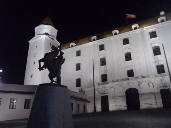 Zdjęcie ze Słowacji - na zamku