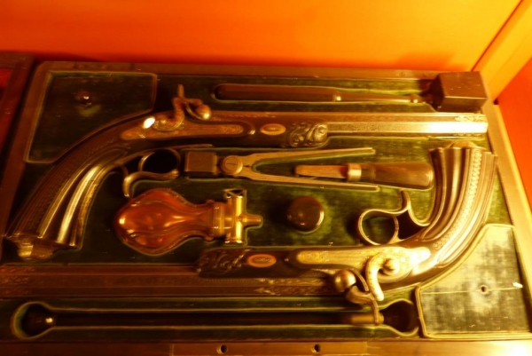 Zdjęcie z Hiszpanii - broń pikadorów w Muzeum Korridy