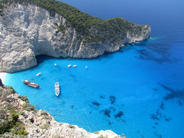 Zdjęcie z Grecji - Navagio beach