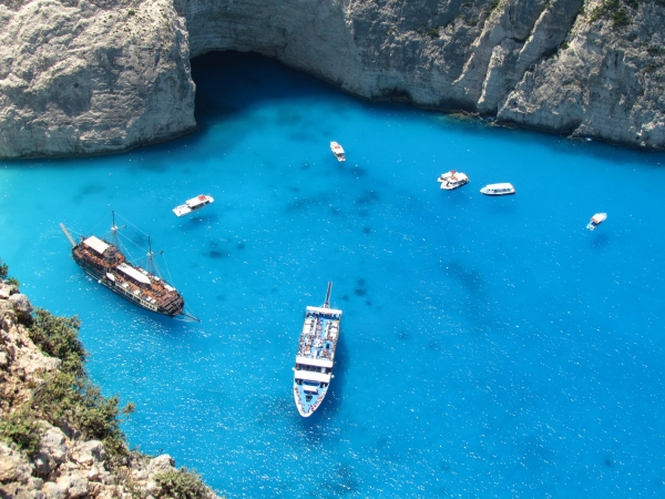 Zdjęcie z Grecji - Navagio beach