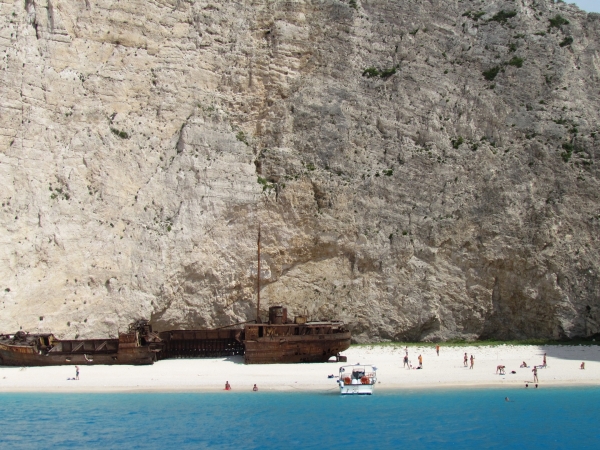 Zdjęcie z Grecji - Navagio beach