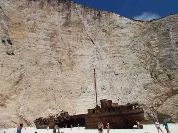 Zdjęcie z Grecji - Navagio beach