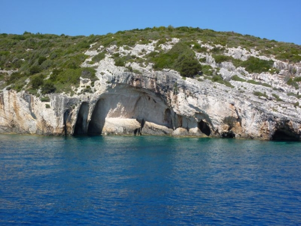 Zdjęcie z Grecji - Groty na wyspie Zakynthos