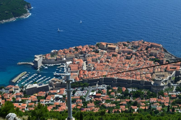 Zdjęcie z Chorwacji - PANORAMA DUBROVNIKA