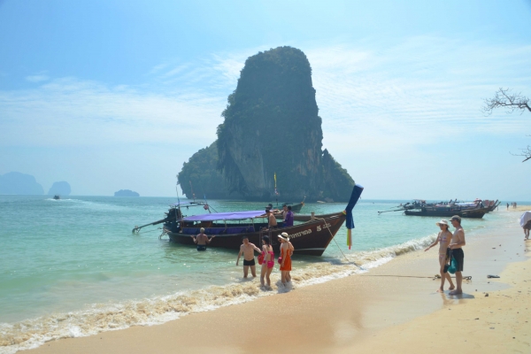 Zdjęcie z Tajlandii - Wyladowalismy na Phranang Beach