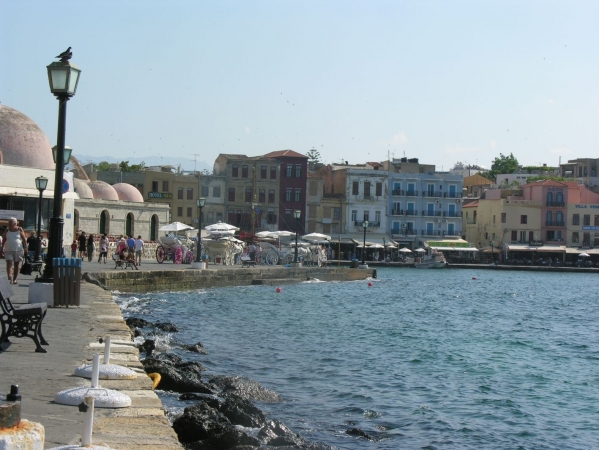 Zdjęcie z Grecji - port w chanii