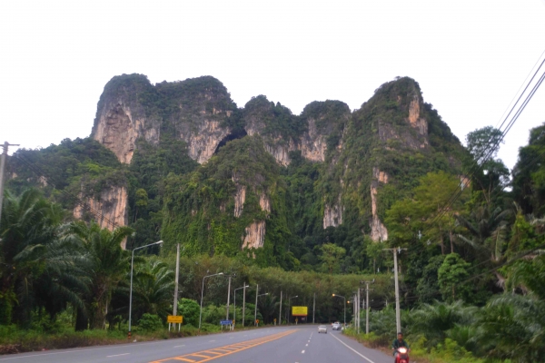 Zdjęcie z Tajlandii - Droga z Ao Nang do Krabi Town