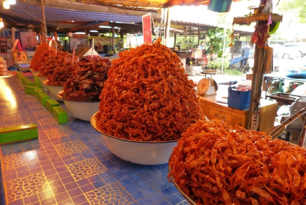 Zdjęcie z Tajlandii - bazar w Ayutthaya