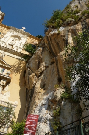 Zdjęcie z Włoch - Monte San Pellegrino, Sanktuarium Św. Rozalii