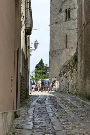 Zdjęcie z Włoch - średniowieczne uliczki Erice