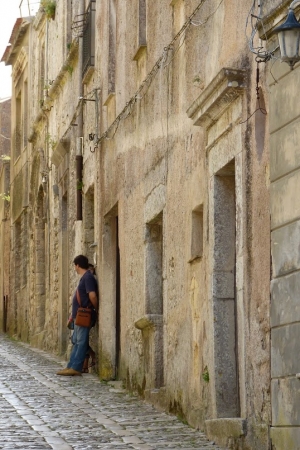 Zdjęcie z Włoch - średniowieczne uliczki Erice