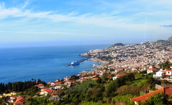 Zdjęcie z Portugalii - rankiem wita nas słoneczne i cieplutkie Funchal