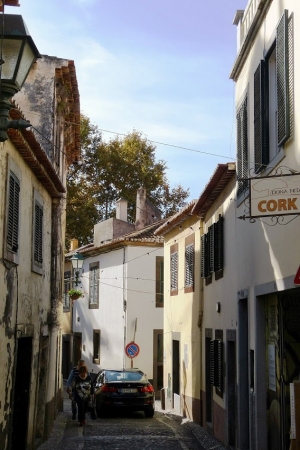 Zdjęcie z Portugalii - Avenida de Santa Maria - klimatyczna uliczka Zona Velha