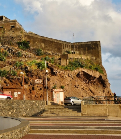 Zdjęcie z Portugalii - Fort w zachodzącym słońcu