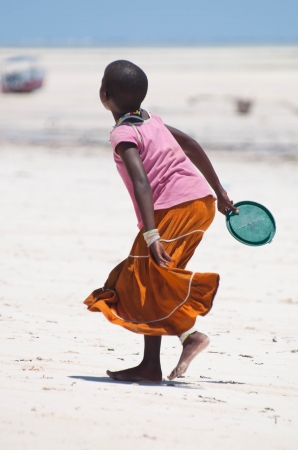 Zdjęcie z Tanzanii - masajska dziewczynka