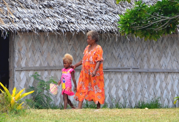 Zdjęcie z Vanuatu - Tubylcy - bardzo podobni do australijskich Aborygenow