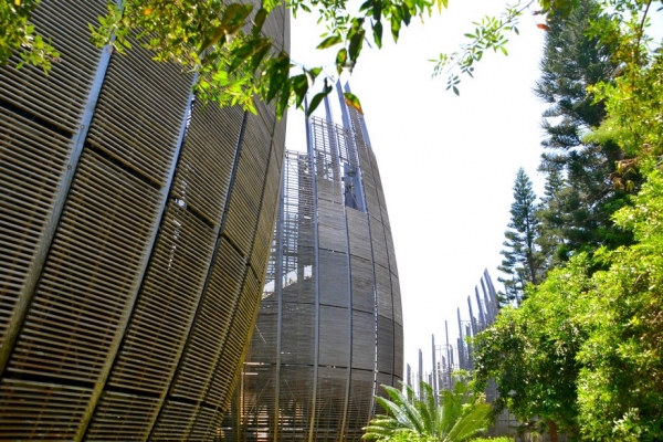 Zdjęcie z Nowej Kaledonii - Centrum Kulturalne Jean-Marie Tjibaou