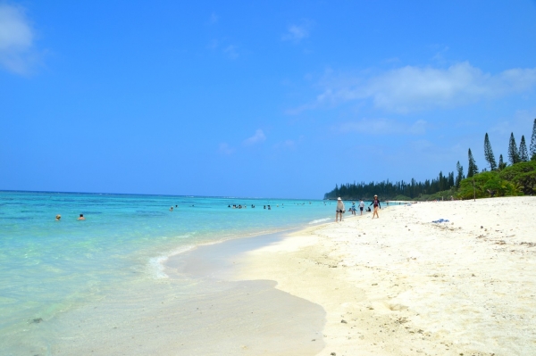 Zdjęcie z Nowej Kaledonii - Cel naszej podrozy - plaza Yejele Beach