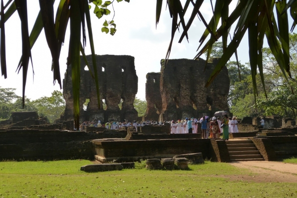 Zdjęcie ze Sri Lanki - Polonnaruwa- ruiny Pałacu Królewskiego