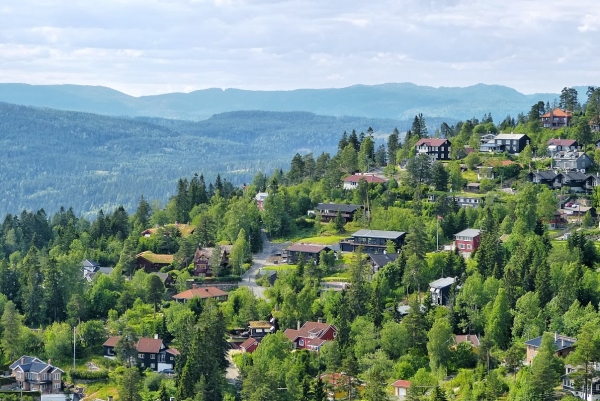 Zdjęcie z Norwegii - widoczki na okolice z Holmenkollen