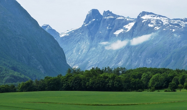 Zdjęcie z Norwegii - za oknem - przepiękne widoki....