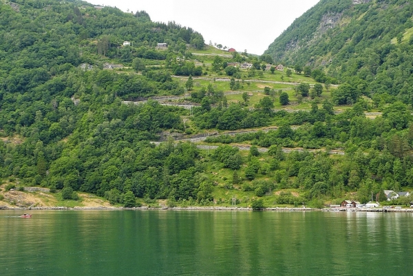 Zdjęcie z Norwegii - z tego miejsca świetnie widoczna jest Droga Orłów