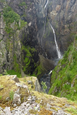 Zdjęcie z Norwegii - Voringfossen