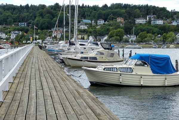 Zdjęcie z Norwegii - i znowu spacerujemy po urokliwym Sandefjord