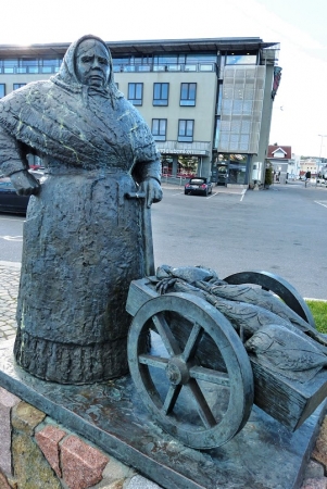 Zdjęcie z Norwegii - handlarka ryb w Sandefjord