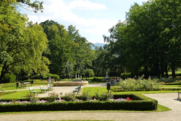 Zdjęcie z Polski - park Zdrojowy w Cieplicach 