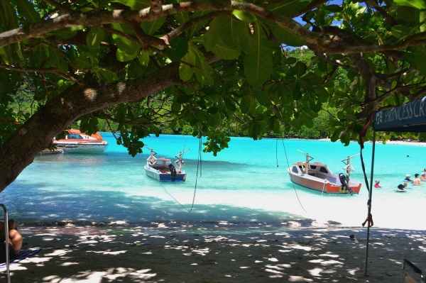 Zdjęcie z Vanuatu - Czasem dobrze uciec do cienia :)