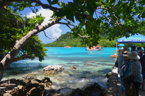 Zdjęcie z Vanuatu - Przystan statkowych szalup (tenderow)