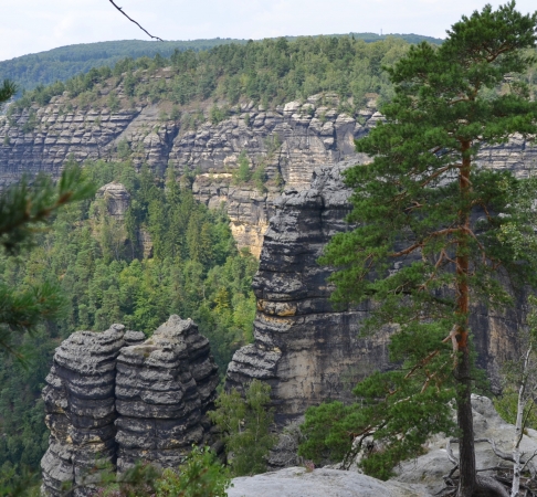 Zdjęcie z Czech - Widok z tarasów widokowych