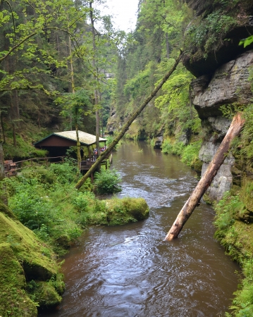 Zdjęcie z Czech - Przystan Divoka Souteska