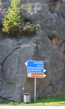 Zdjęcie z Czech - Zaraz bedziemy jechac w kierunku Decina...