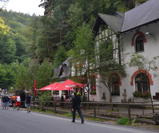 Zdjęcie z Czech - Widok na Restauracje Klepac