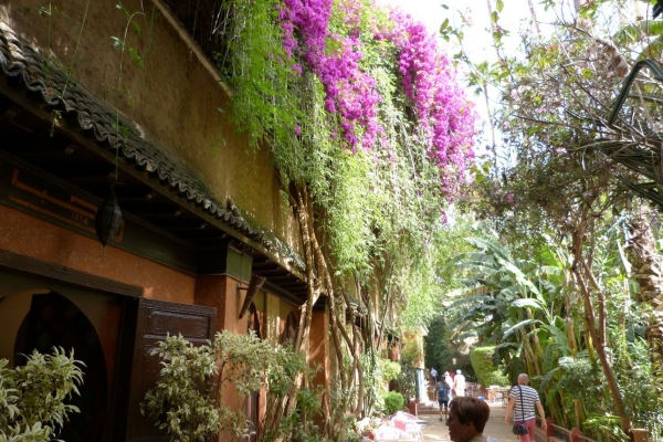 Zdjęcie z Maroka - na terenie Palais Salam w miasteczku Taroudant