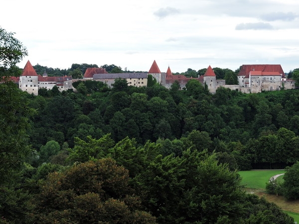 Zdjęcie z Niemiec - Zamek Burghausen z jednego z pkt widokowych