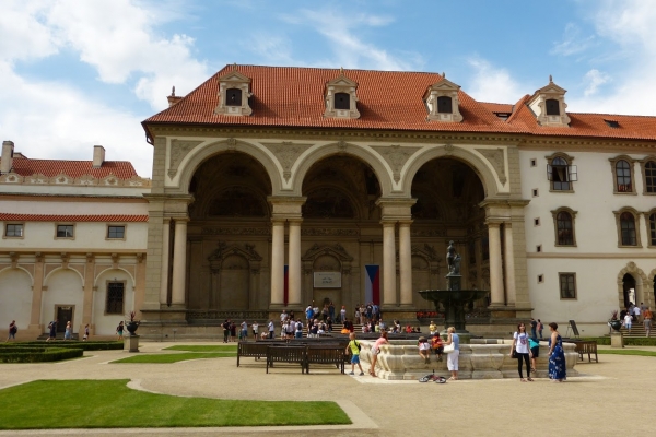 Zdjęcie z Czech - Trójarkadowa loggia, zwana Salla Terrena