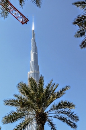 Zdjęcie z Zjednoczonych Emiratów Arabskich - Burj Khalifa - póki co najwyższy budynek na świecie (828m)